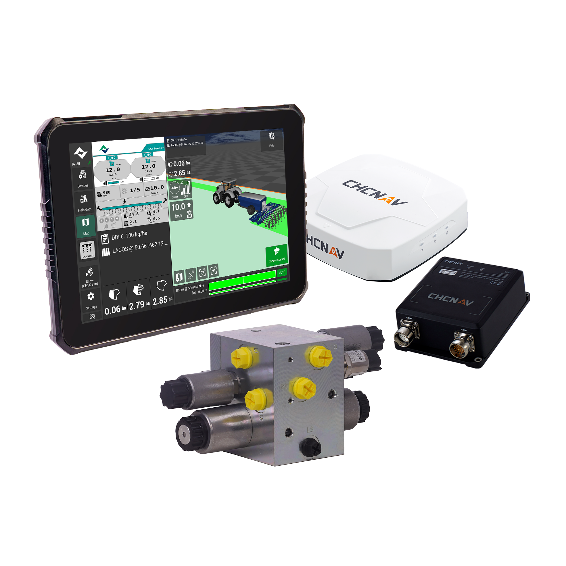 CHC LACOS LC TWO Max 120 inkl. Hydraulikventil